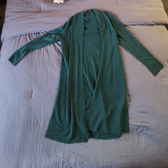 Talbots Sweaters - Talbots 100% Wool Duster Sleeve Cardigan Sweater